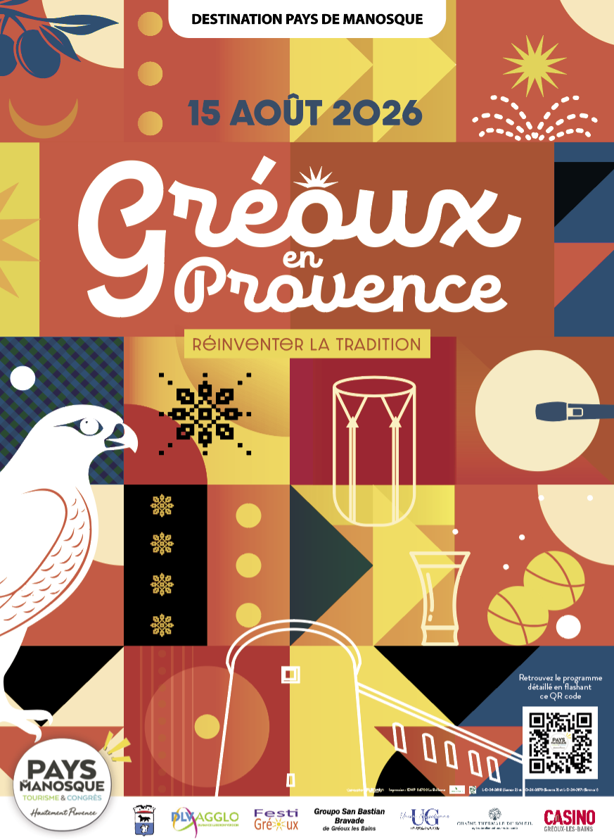 Drones, concerts,traditions : Gréoux-les-Bains fait vibrer l’été 2026 !