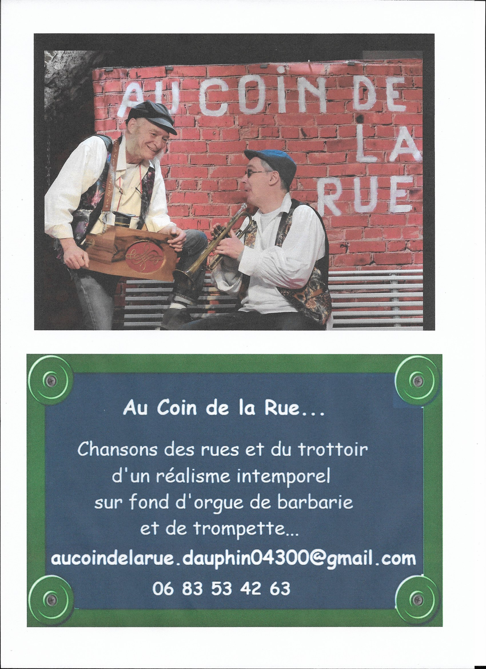 Concerts d’été en plein air à Toutes Aures en juillet et août...