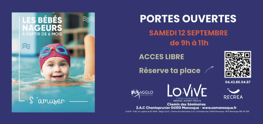 Prêts à plonger dans une nouvelle saison au centre aqualudique l’o-vive ?