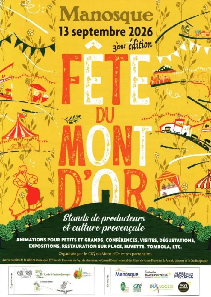 Le Mont d’Or en fête :  rendez-vous incontournable de la rentrée Manosquine