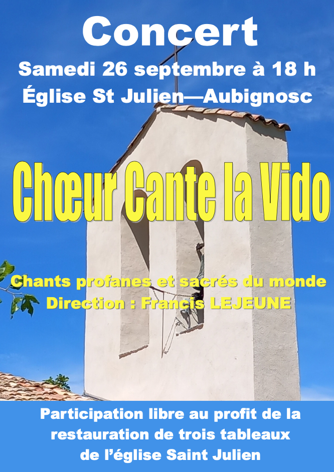 Quand la musique se met  au service du patrimoine…