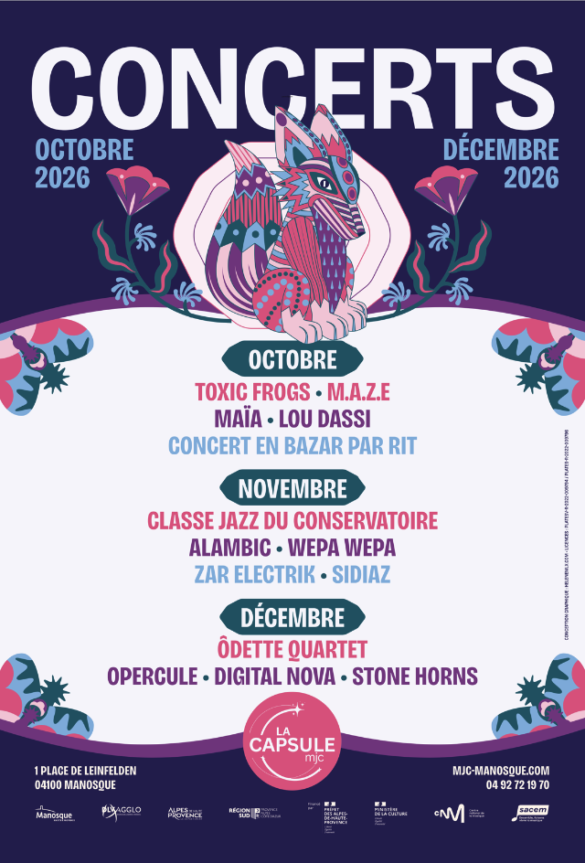 Découvrez le  programme  à venir !