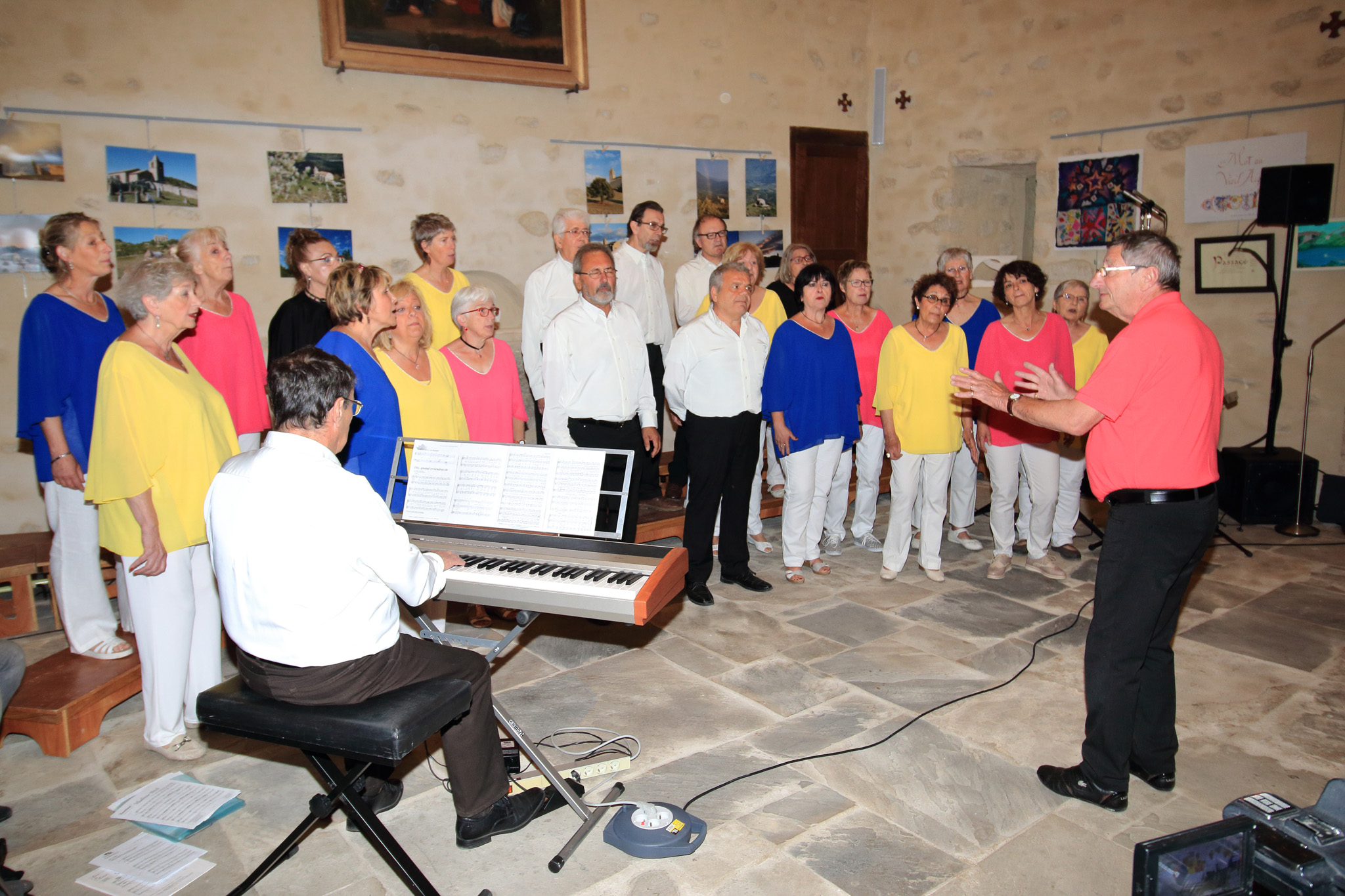 Un festival de chorales  au cœur de la cathédrale  de Riez