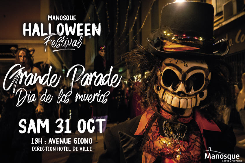 Manosque fête halloween les 30 et 31 octobre 2026