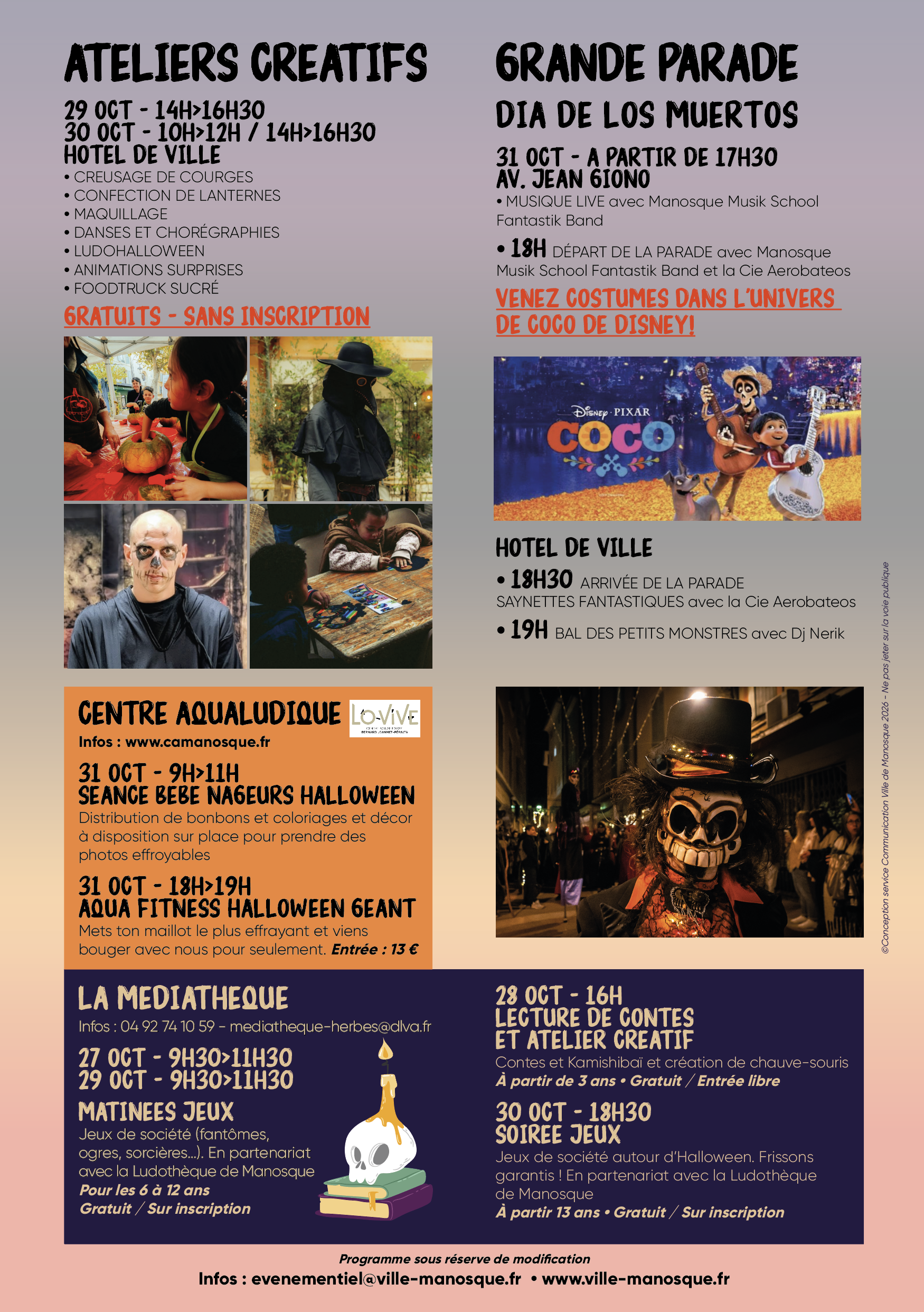 Manosque fête halloween !! 