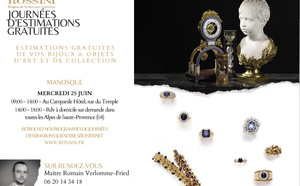 Faites évaluer gratuitement vos bijoux, objets  et collections par  la maison Rossini