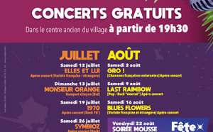 Villeneuve fait vibrer l’été au rythme du rock, du madison  et des apéros-concerts !