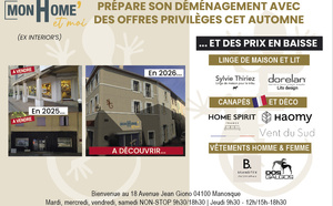 Mon Home'et moi Le showrooom des grandes marques en coeur de ville va déménager