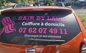 Laura, coiffeuse à domicile :  l’expérience du salon chez vous !