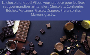 Les douceurs enchantées  de Joël Vilcoq pour les fêtes de fin d’année