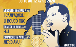 LA CORSE S’INVITE DU 10 AU 12 AVRIL  À GRÉOUX POUR LA 3è EDITION  DE «GRÉOUX IN CORSICA»