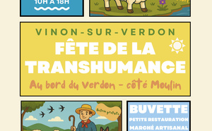 Vinon-sur-Verdon fête  sa transhumance !