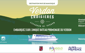 VERDON CROISIÈRE :  Une nouvelle façon  de découvrir le Verdon