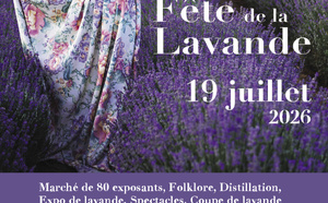 LA 32ÈME FOIRE DE LA LAVANDE se tiendra le 19 juillet  à Valensole