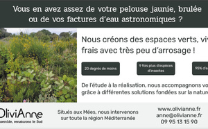 OliviAnne, spécialiste de la renaturation en milieu méditerranée