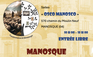 La généalogie à l’honneur à Manosque pour les XXVIIes Journées Régionales
