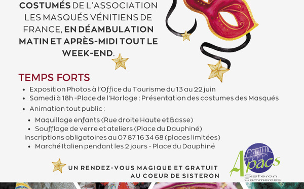 Les journées Vénitiennes 2ème édition
