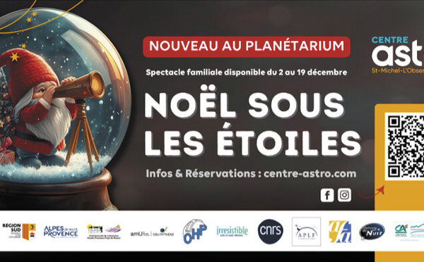 CENTRE D’ASTRONOMIE DE SAINT-MICHEL L’OBSERVATOIRE : Noël sous les étoiles...