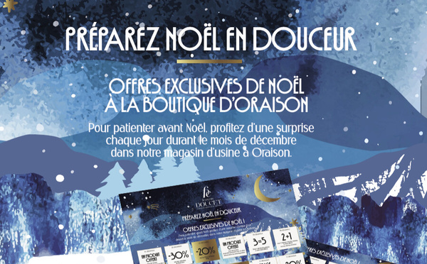 Préparez les fêtes en  douceur chez François Doucet Confiseur…