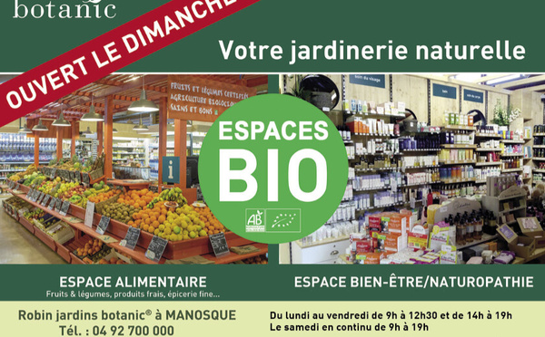 Partagez les secrets de noël chez Botanic Manosque !