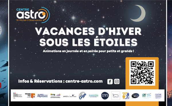Février, Le ciel en spectacle au centre d’astronomie  !