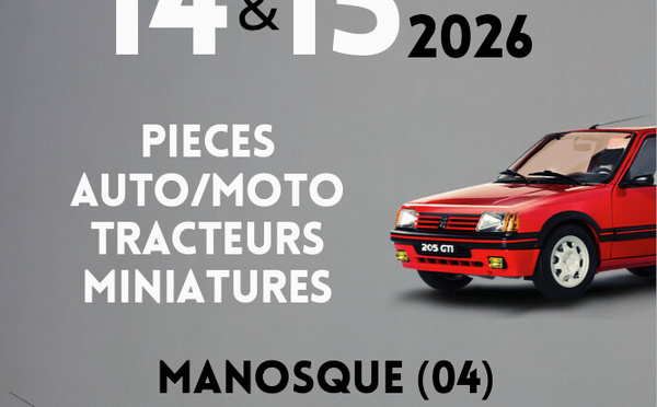 À Manosque, la passion  des belles mécaniques  fait son grand retour !