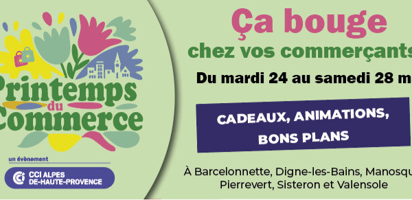 Le Printemps du Commerce Ça bouge chez vos commerçants !