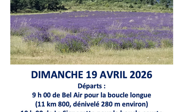 Rando de printemps : cap sur la vallée de St-Jeannet avec La Table Bleue !