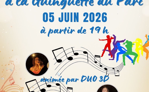 Sainte-Tulle : une grande  soirée festive à la Guinguette  du Parc le 5 juin 2026