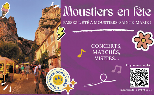 Un été d’animations au cœur de Moustiers-Sainte-Marie