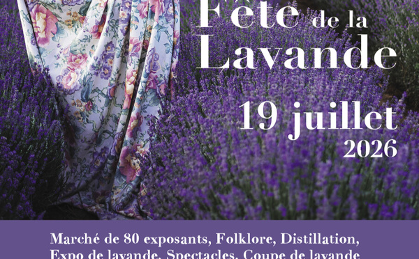 LA 32ÈME FOIRE DE LA LAVANDE se tiendra le 19 juillet  à Valensole