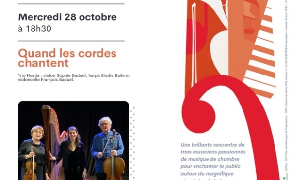 Les Concerts du Mercredi : « Quand les cordes chantent»