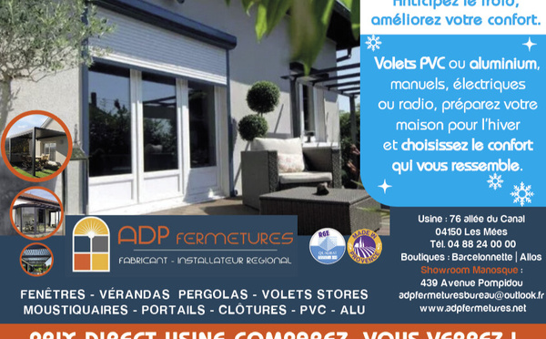 ADP Fermetures, le savoir-faire local  au service du sur-mesure