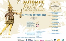 CONCERT, FILM ET MASTERCLASS POUR LE 7EME AUTOMNE MUSICAL
