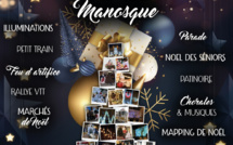 LA MAGIE DE NOËL S'INVITE À MANOSQUE TOUT LE MOIS DE DÉCEMBRE