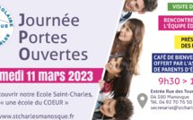 Ensemble scolaire  saint-charles :   portes ouvertes le 11 mars