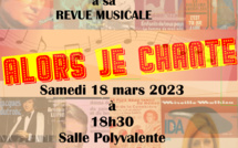 « Alors je chante » le 18 mars, salle polyvalente à Pierrevert