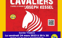 LE ROTARY CLUB DE MANOSQUE PRESENTE « LES CAVALIERS » UNE SOIRÉE THÉÂTRE LE 24 MARS