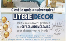16 ans de service,  de savoir-faire et de conseils pour literie décor à Manosque