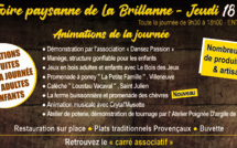 La traditionnelle foire de La Brillanne revient pour la 26éme année le 18 mai 2023 !
