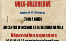 Vide grenier des sapeurs pompiers de Volx-Villeneuve  dimanche 24 septembre 2023