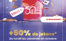 En octobre c’est le mois bonus au Casino Partouche  de Gréoux-Les-Bains !