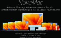NovaMac  spécialiste Apple à Manosque...