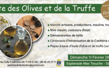 Olives et truffes en fête le dimanche 11 février à Sainte-Tulle