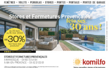 KOMILFO STORES ET FERMETURES PROVENÇALES, vos Projets de protection solaire sur mesure !