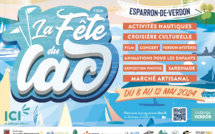 DU 8 AU 12 MAI 2024,  le lac d'Esparron est en fête !