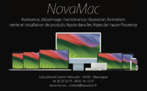 Novamac spécialiste Apple à Manosque...