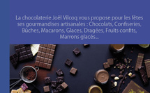 Des Fêtes de Fin d’Année  Gourmandes et Généreuses avec Joël Vilcoq, Artisan Chocolatier