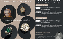 Faites estimer gratuitement vos bijoux, objets, collections par la Maison Rossini