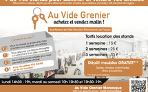 «Au vide grenier», Du neuf chaque jour !